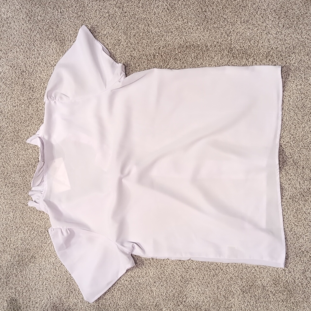 NWT Collection By Cezele Ruffle Blouse - Picture 4 of 4